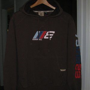 BROWN HOODED SWEATSHIRT Size M Ezekial